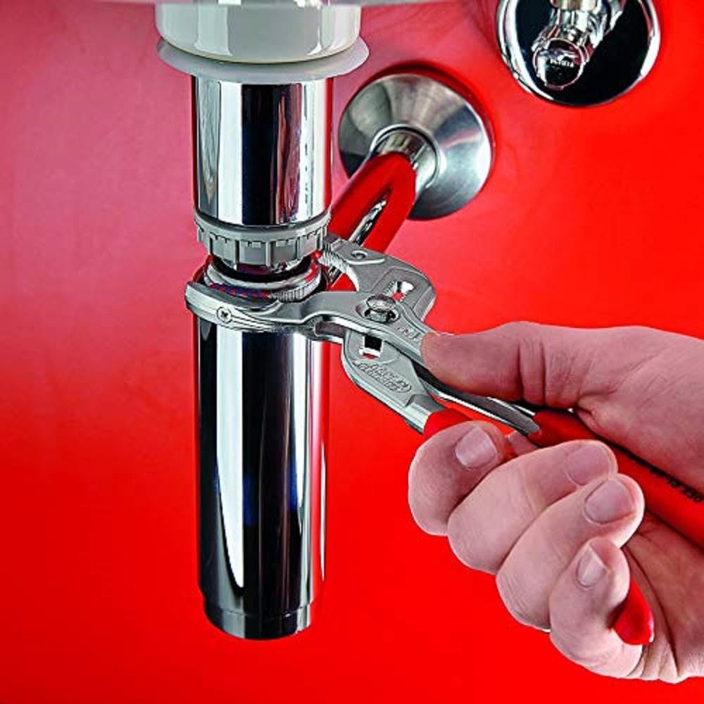 KNIPEX Pipe Pliers with Plastic Jaws 8113-250 (SB)