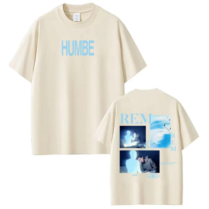Singer Humbe Dueno Del Cielo 2026 World Tour Tshirts Men Women Pop music Short Sleeve T Shirt Fashion Hip Hop Tshirts