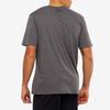 Under Armour Sport Casual Letter Print Short Sleeve T-Shirt Men Tops Dark-Gray 1326799-019