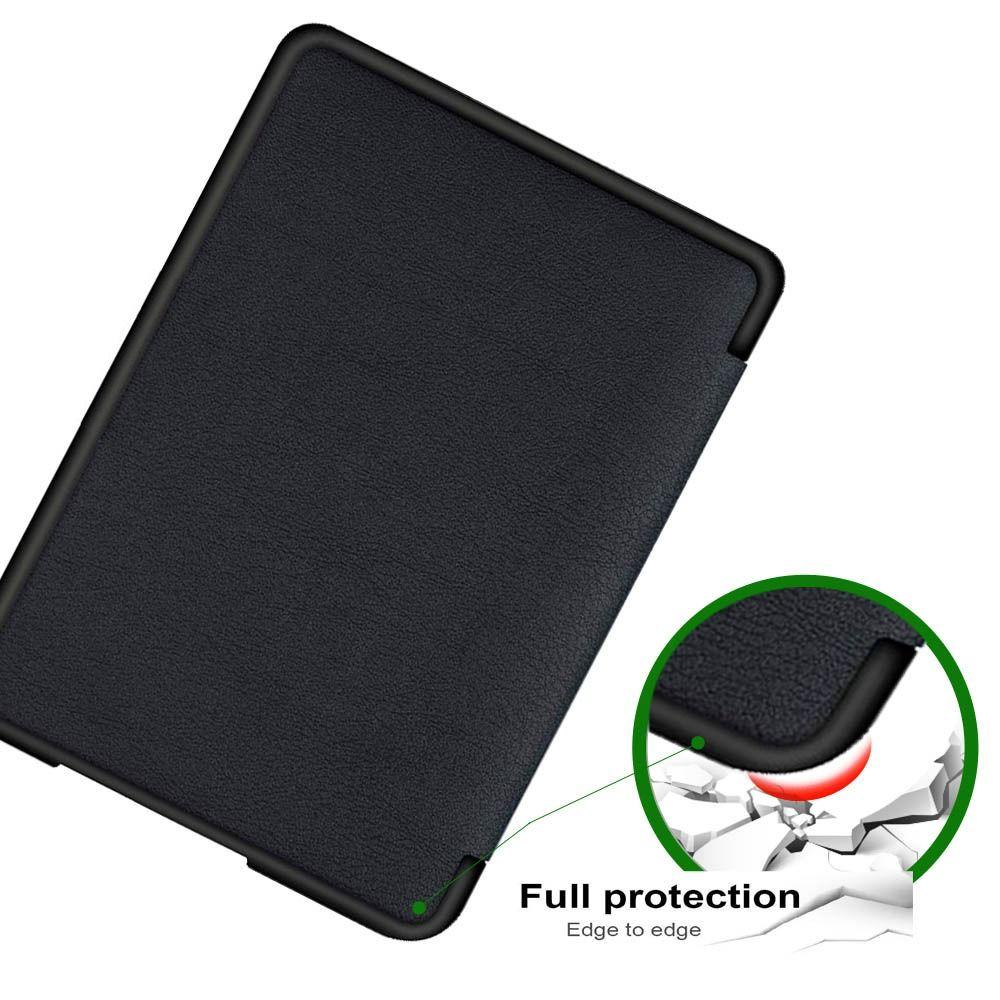 6 Zoll E-Reader Hülle Magnetischer Mehrfachfaltständer Smart Cover Leder Stoßfestes Folio Cover für Rakuten Kobo Nia N306