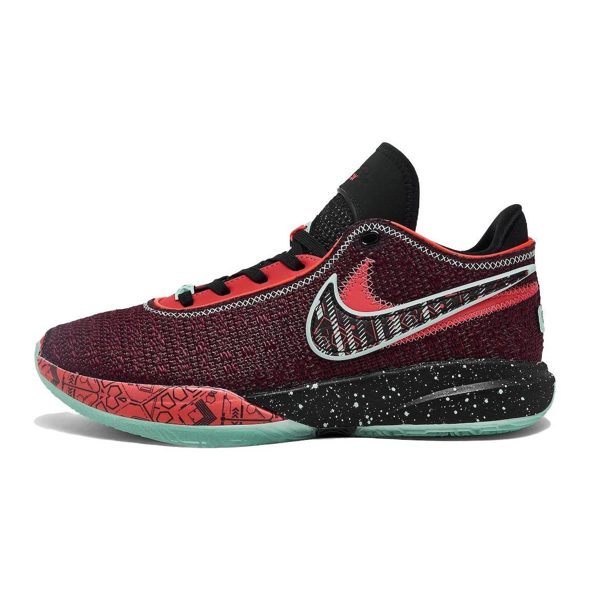 (GS) Nike LeBron 20  Night Maroon  Kids  FB8974-600 EU 37.5