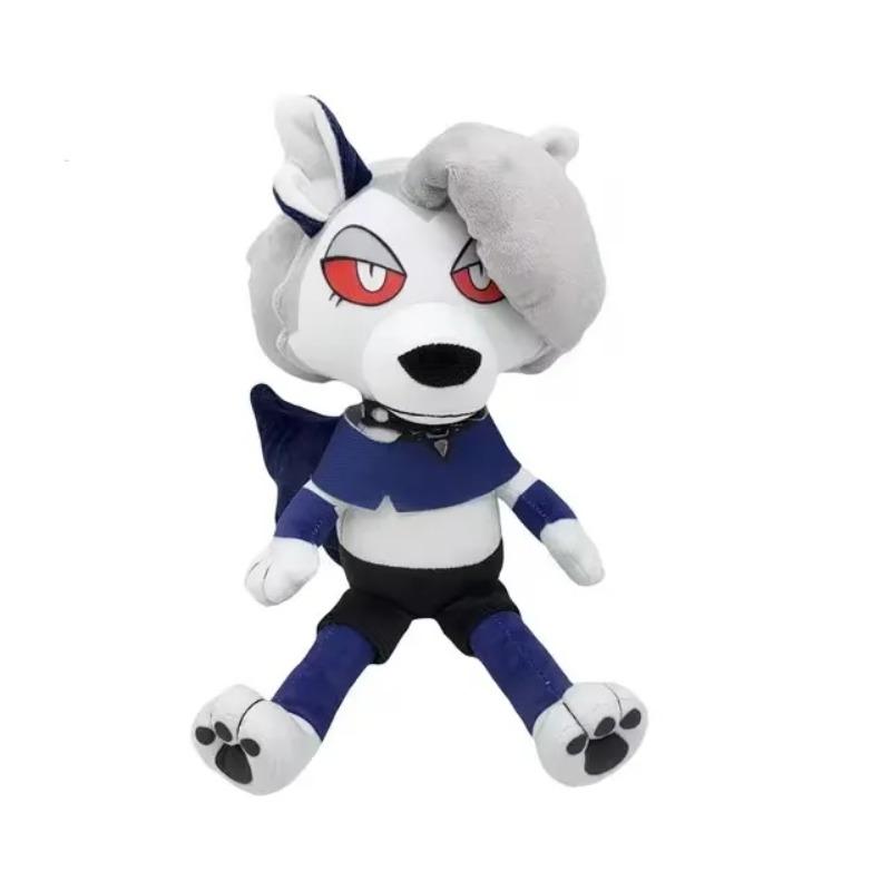 30CM Blitzo's Teddy Plush Toy Helluva Boss Plush Animal Toys Cartoon Stuffed Soft Toy Christmas Birthday Gift for Children