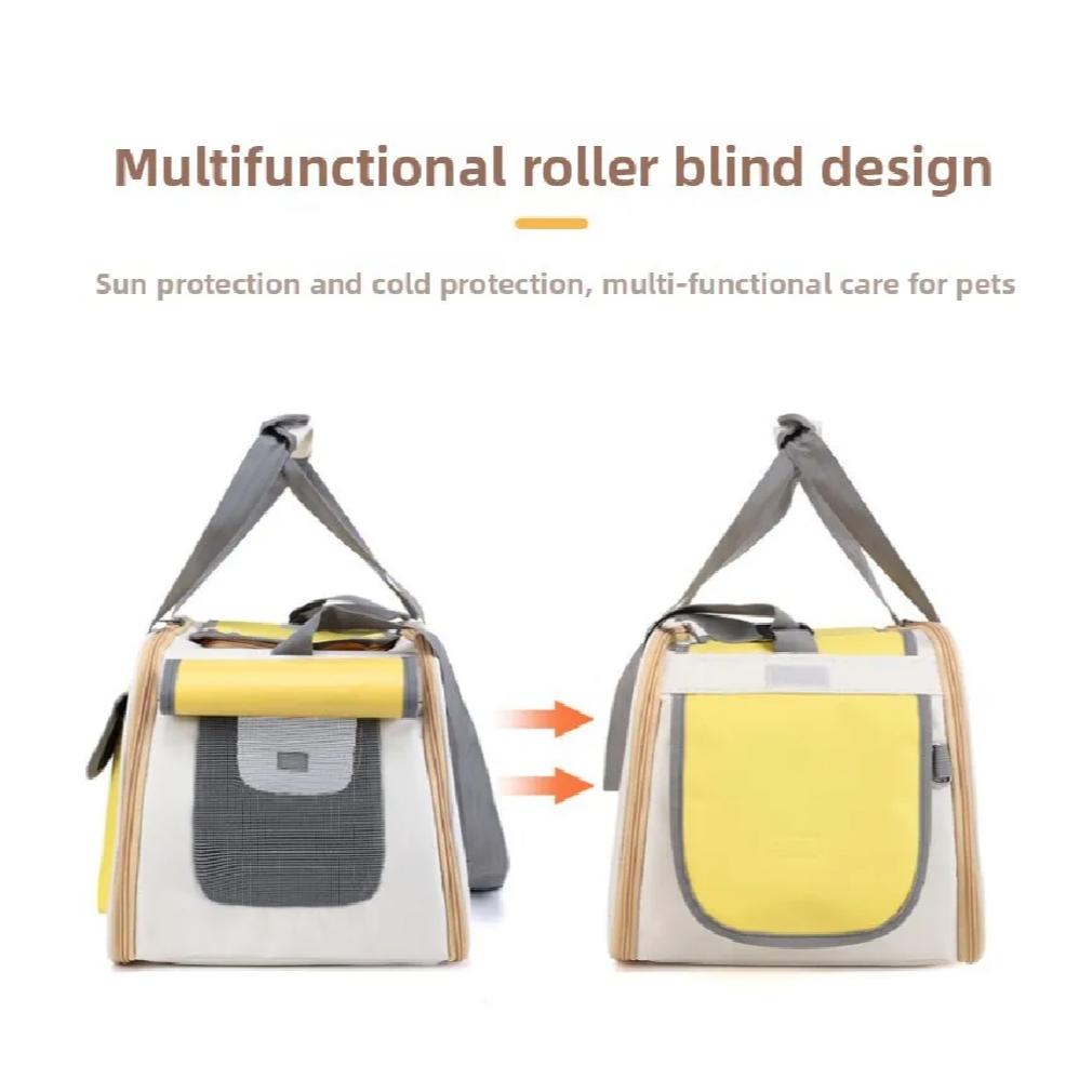 1Pcs Portable Pet Carrier Cat Bag For Cats And Dogs Ideal For Travel And Outdoor Activities Suitable For Cats And Small Dogs
