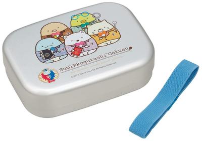 Boîte à lunch en aluminium Skater 370 ml Sumikko Gurashi School Girls Fabriquée au Japon pour enfants ALB5NV-A
