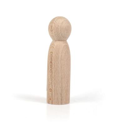 Pawn Wooden Figurine Man 90 Mm