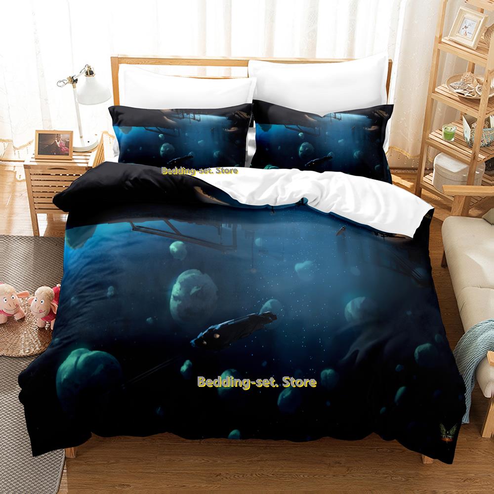 New Game Elite Dangerous Beding Set Single Twin Ful Quen King-Sized Dimensionsd Dimensions Bed Linen Set Adult People Kid Bedrom Duvetcover Sets