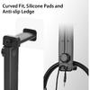 NEETTO HS906 Headphone Stand & Hanger 2 in 1, Above & Under Desk