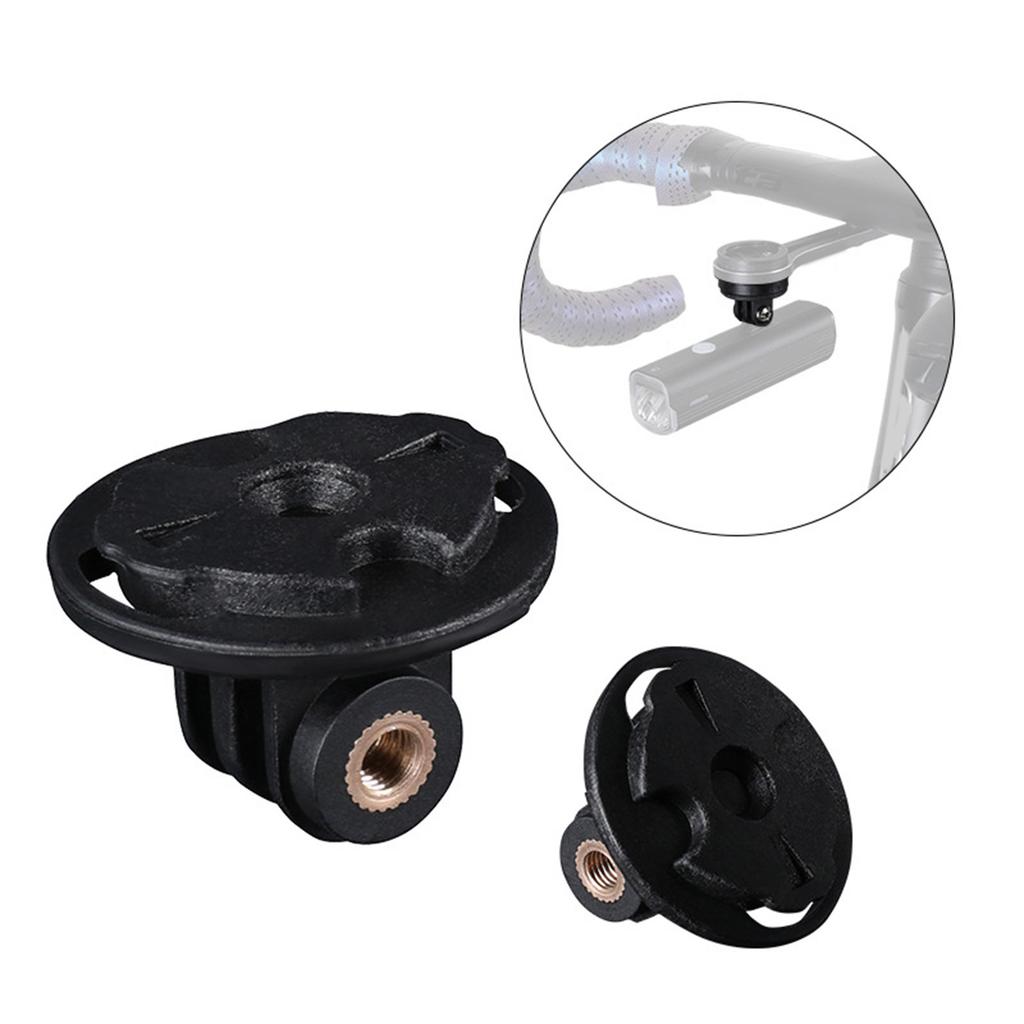 Front Light Stand Bicycles Computer Holder Base Cycling Front Light Bracket Quick Release Camera Headlight Adapter
