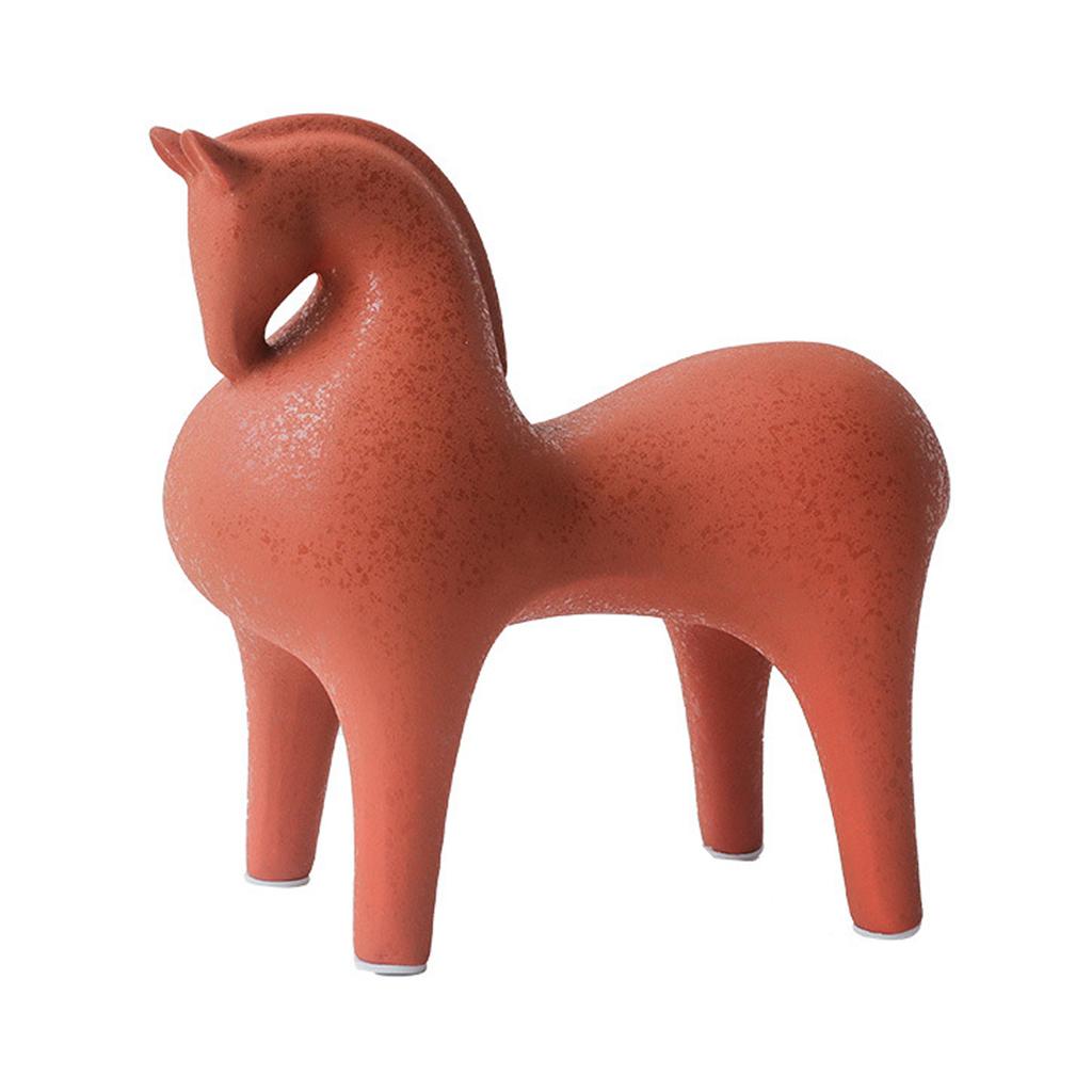 Horse Figurine Home Decor Home Office Table Top Showpiece Horse Decoration For Office Tabletop Bookshelf Decorative Objects