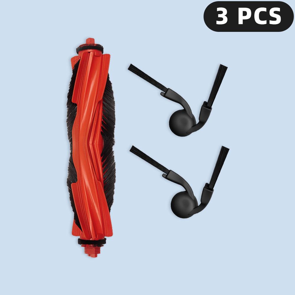 Kompatibel mit ( Xiaomi Roboterstaubsauger S40 / OV81 ) Ersatzteile Zubehör Hauptseitenbürste HEPA-Filter Mopptuch