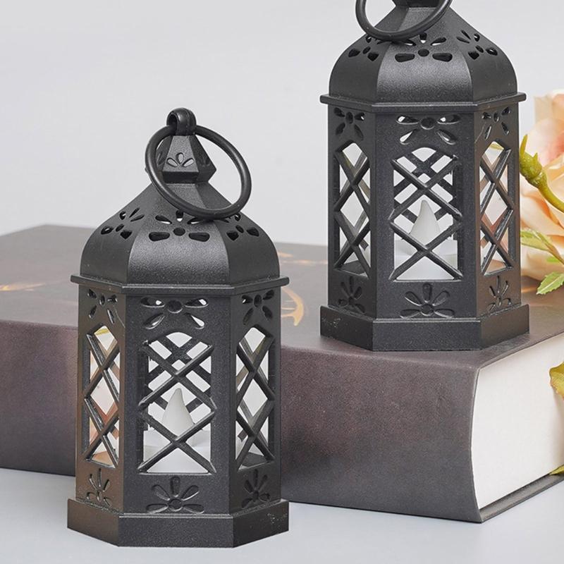 Friendly Electronic Candle Lamp Lanterns for Home Decoration Camping Restaurants and Weddings with Battery Power