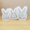 Silicone Molds Hollow Rabbits Molds Plasters Molds Casting Molds Ornament Molds Easters Rabbits Molds Baking Molds