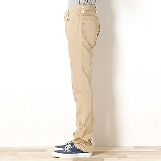 Edwin 503 Cool Dobby Mesh Regular Tapere Size 31 To Japanese Size a Summer Staple Made from (E53MFC) - Men's, White, (equivalent L) -