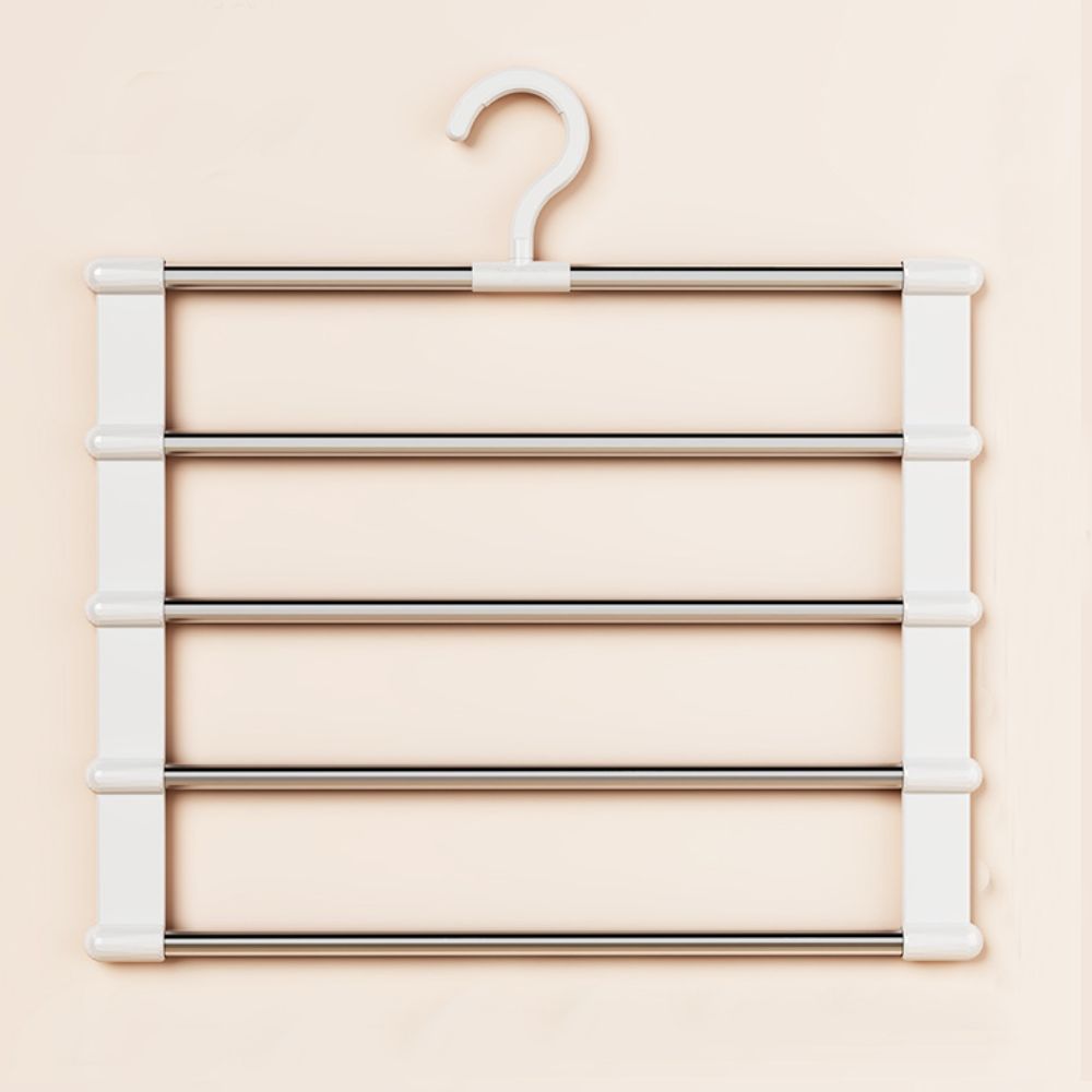 5 Layers Magic Pants Rack Stainless Steel Clothes Organizer Hanger High Quality Closet Organizer
