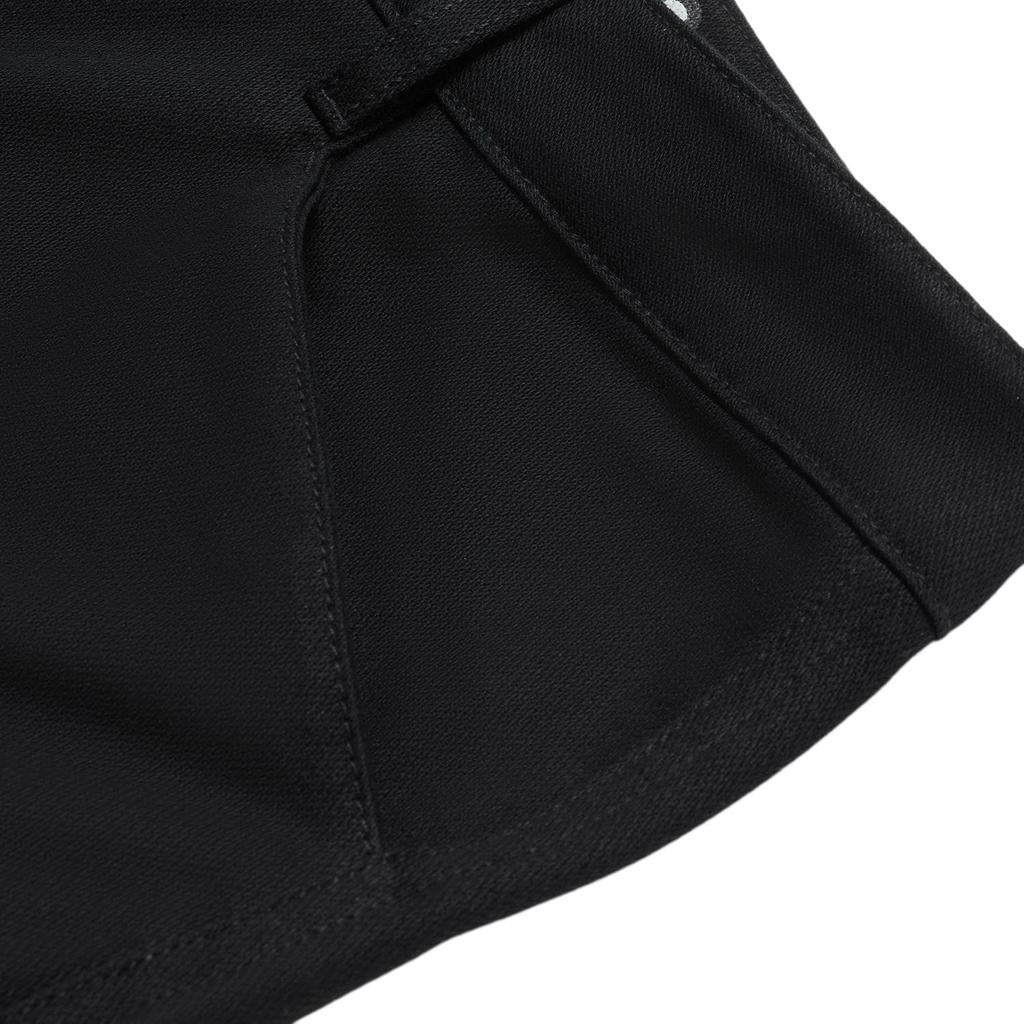 Li Ning X Steven Harrington Collaboration Solid Color Multi-Pocket Straight Leg Loose Casual Pants Men Pants Black AKXT791-2