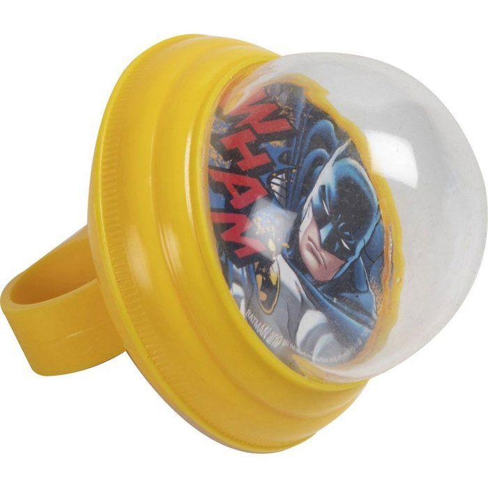 Sonnette Vélo - DC COMICS - Squeezy - Enfant - Batman - Jaune Noir