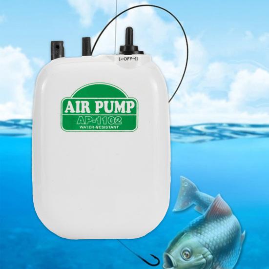 AP1102 Wodoodporna Pompa Powietrza do Wędkarstwa Elektryczna Przenośna Odporna na Wodę Bateria o Dużej Mocy Wędkarstwo