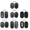 2Pcs Oval Shape Bass Diaphragm Black Auxiliary Bass Vibration Plate  Speaker DIY Modification