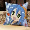 Lucky SStar ANIME Pillow Case Pillowcase Doublesided Printed Sofa Cushion Bedroom Headboard Pillow