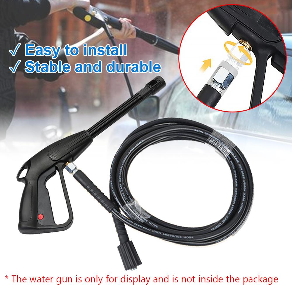 High Pressure Cleaning Machine Water Pipe 10 Meters M14 X M22 14MM Plug-In Car Washing Machine Water Cleaning Extended Hose