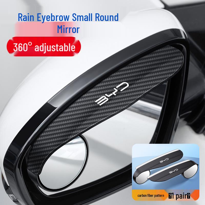 BYD Dolphin Seagull Qin Tang Yuan Song Han Pro/Plus Rearview Mirror with Rain Cover & Small Mirror