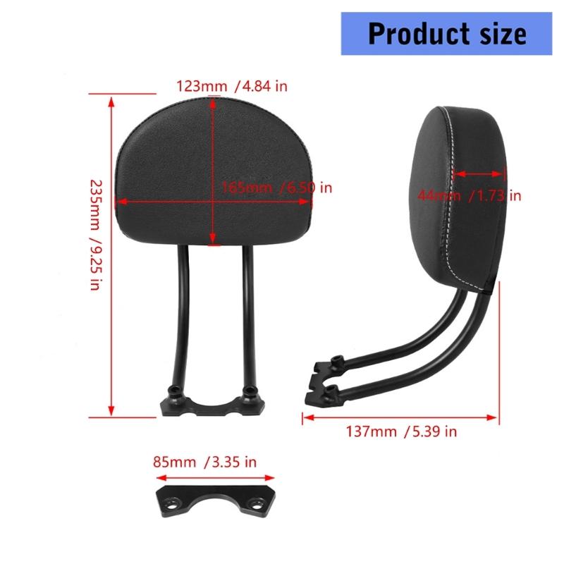 Passenger Bar Backrest for S 1250 RH 1250 2021 Rear Seat Support Motorbike Modified Accessories Easy Installation