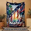 Individualizuotas su vardu Atletico Madrid spaudinio pledas, namų dekoras, miegamasis, sofa, stovyklavimas, svetainės sofa, dovanos gimtadieniui, Kalėdoms