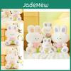Adorable Tulip Bunny Plush Toy Cuddly Stuffed Animal For Girls Birthday Gift