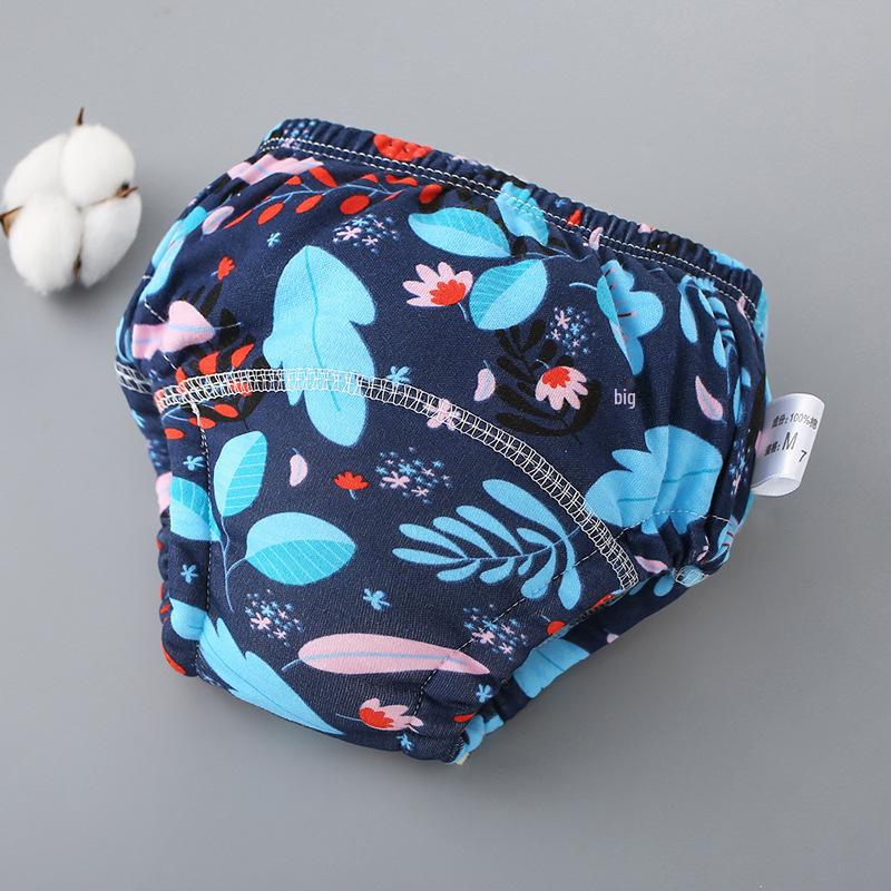 Breathable 6-Layer Cotton Baby Training Pants: Washable Cloth Diapers for Newborns