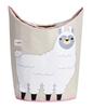 Laundry Basket - 3 Sprouts - Llama - Multicolored - Polyester - 48x56x28 Cm