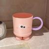 Big Eye Expression Toothbrush Cup Wash Brushing Cup Creative Toothbrush Holder  Household