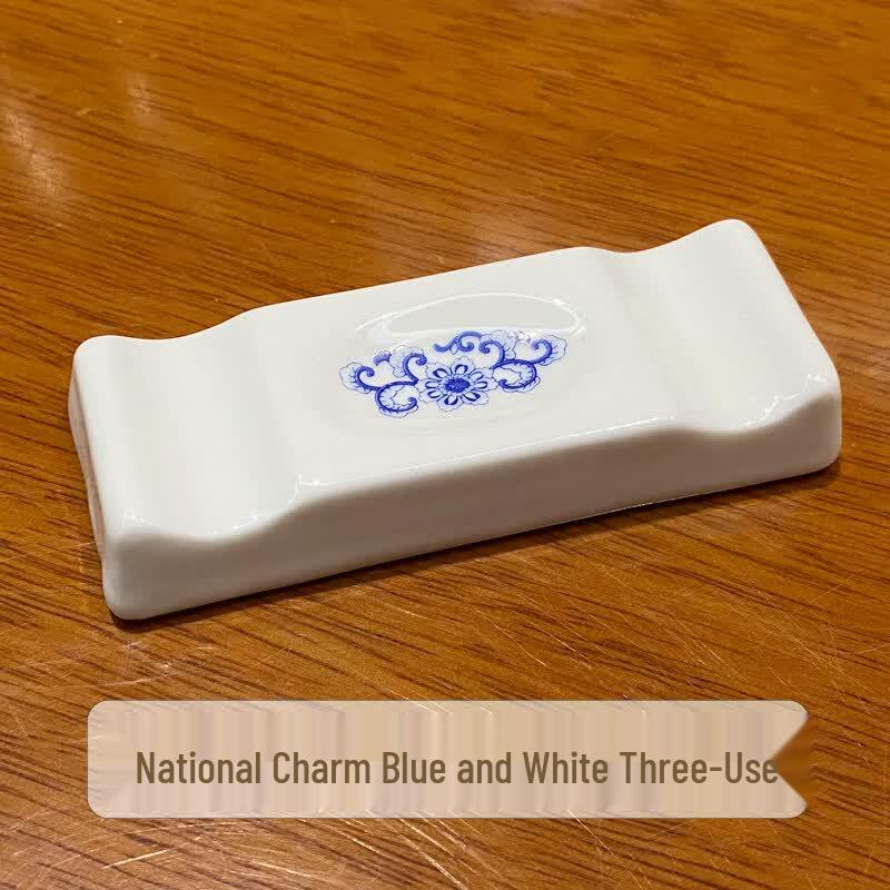 Elegant Ceramic Chopstick & Spoon Rests