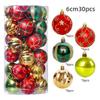 2025 Merry Christmas Balls Ornaments Xmas Tree Ball Hanging Pendant for Navidad New Year Home Party Decoration Festival Supplies