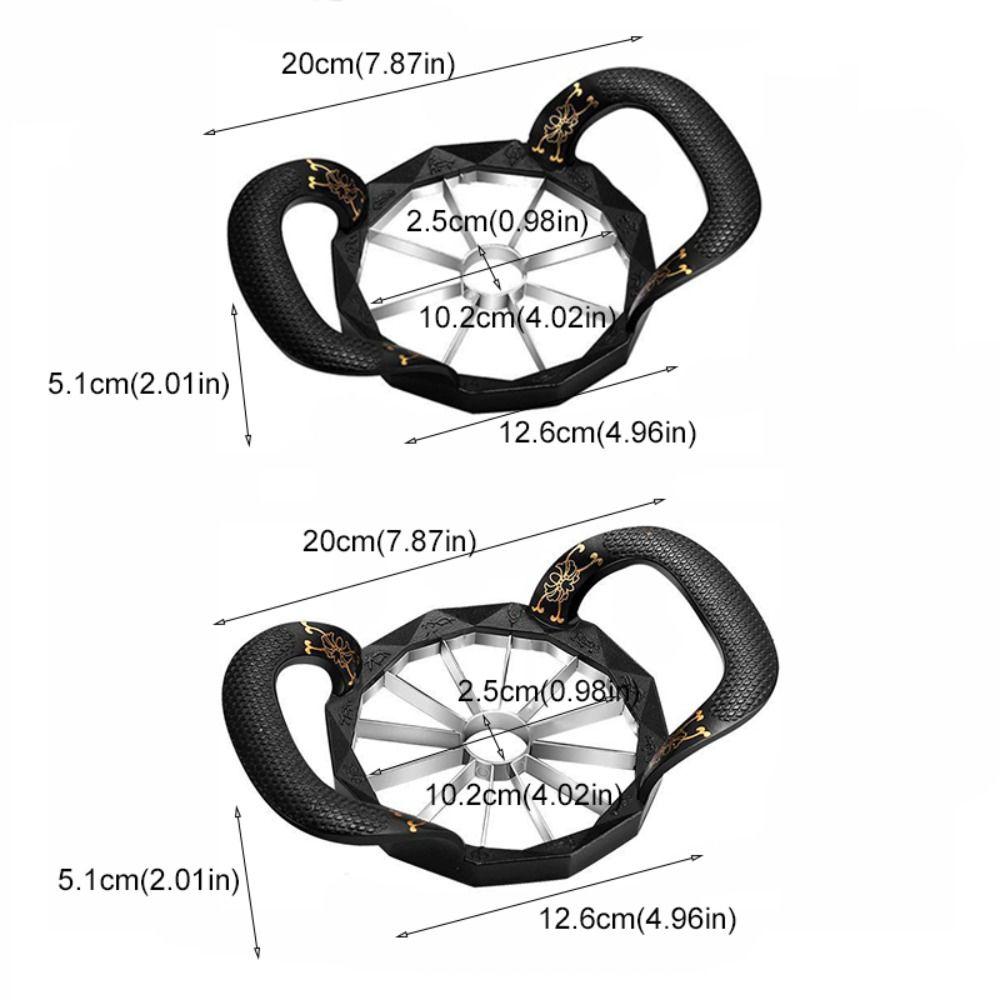 Non-slip Handle Fruit Divider Thickened Fruit Corer Durable Fruit Slicer Children