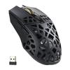 LTC GM023 Tri-Mode Wireless Gaming Mouse, 79g Lightweight Honeycomb Ergonomic, 4800 DPI, 6 Programmable Buttons, Black