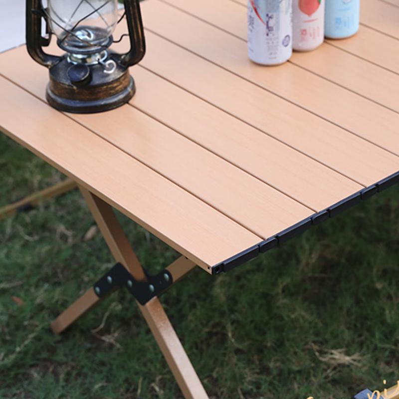 KIYERSY Vincent Small Folding Roll-Up Camping Table