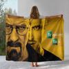 Classic Breaking Bad Walter TV Flannel Blanket,Ultra Soft Warm Plush Throw for Home Bedroom Bed Sofa Cover Office Picnic Gift