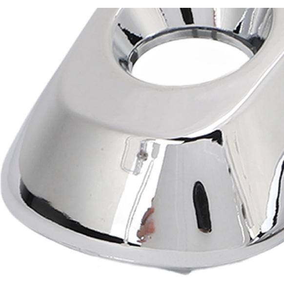 AMAKO Front Door Handle Cover with Key Hole, Chrome Bezel Compatible with Mitsubishi Montero L200 2005 to 2015 Exterior Door Handle Cap