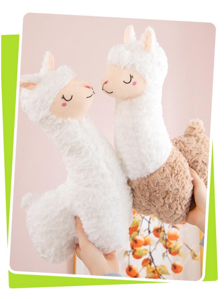 Adorable Alpaca Plush Pillow Toy – Perfect for Bedtime or Birthday Gifts for Girls