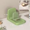 Cream Multifunction Kitchen Rack: Lid, Spoon & Spatula Organizer