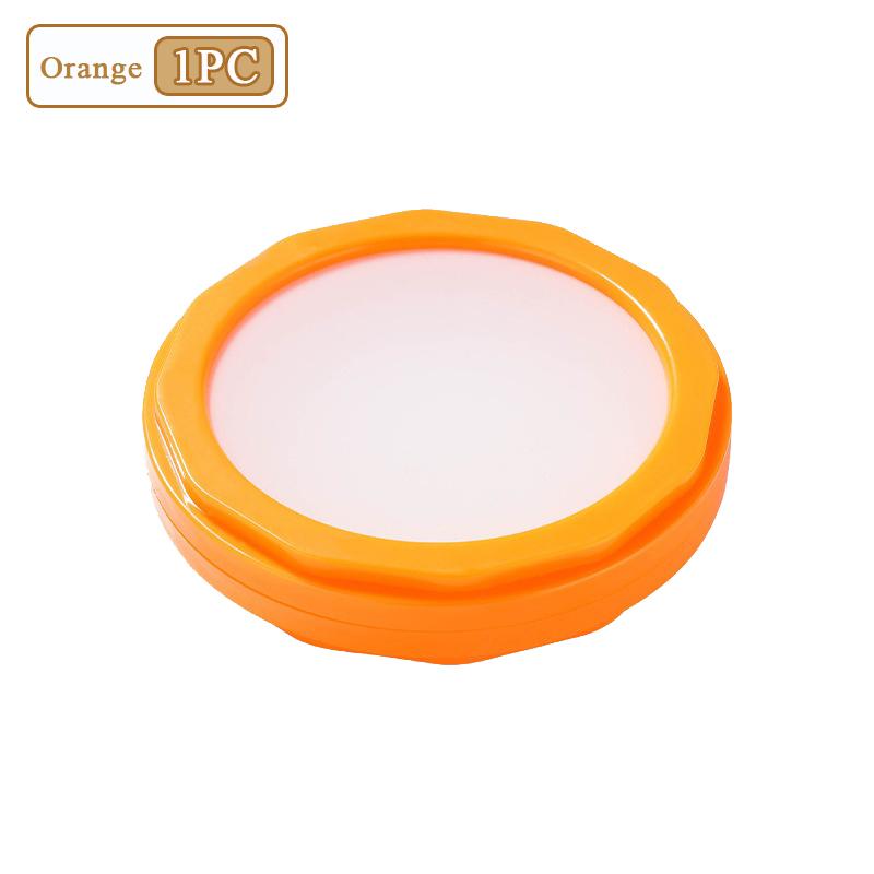 1-10PCS Silicone Food Storage Container Double Sided Lid Mini Fridge Organizer for Fruits Vegetables Fresh Keeping Kitchen Box