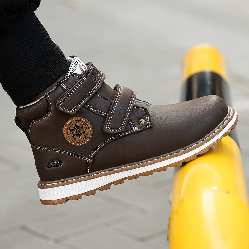 Children's Yellow Martin Boots for Autumn/Winter - Outdoor Boots for Boys and Girls