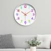 Mute Digital Wall Clock 12 Inch Silent Wall Clock Time Management Children Clock  Study