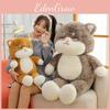 Plush Cat Striped Toy Oversized Cute Cartoon Girls Kids Birthday Holiday Gift