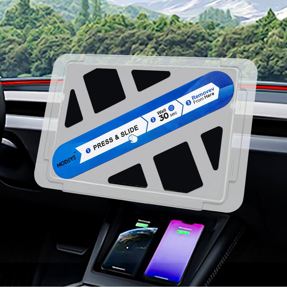 For Tesla Model 3 Y Car Navigation Screen Protector Center Control Screen Glass Film Tempered Glass Anti Scratch Protection Film