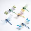 5pcs Garden Dragonfly Decor Model Props Home Backyard Adornment Lawn Sculpture Adorn Ulation Insects Stake Decoration