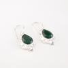 Green Onyx Gemstone Earrings 925 Sterling Silver Handmade Jewelry Gift For Mom EE-163-20