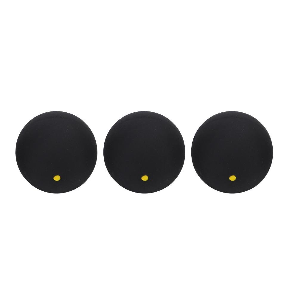 3PCS Low Bounce Squash Ball Set Slow Speed Squash Ball Combo Set Club Training