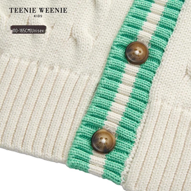 Teenie Weenie Kids' Unisex V-Neck Knit Cardigan Sweater