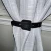 PU Leather Curtain Tie Strap Solid Color Curtains Fixing Tool Curtains Clamp Buckle  Bedroom